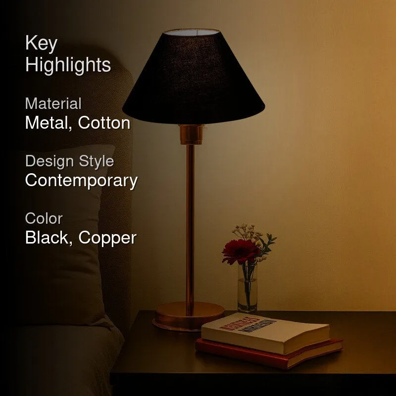 Kavira Arvo Metal Table Lamp - Black media 2