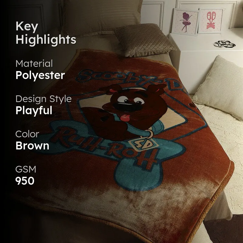 Monte Carlo Scooby Snuggle Blanket - 950 GSM media 2