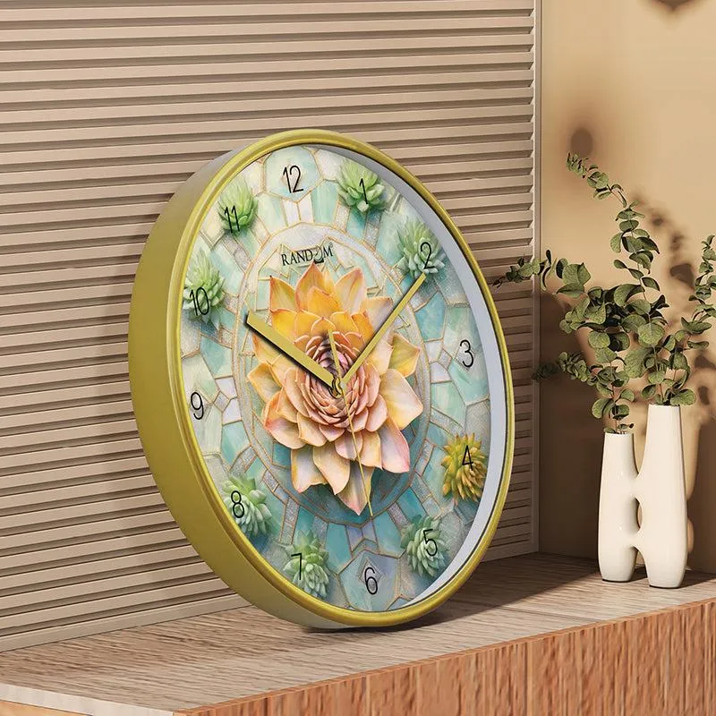 Botanic Beam Analog Wall Clock media 3