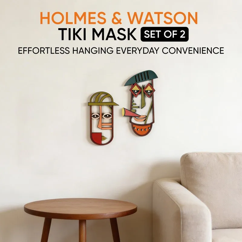 Holmes & Watson Wooden Wall Accent - Set Of Two media 4