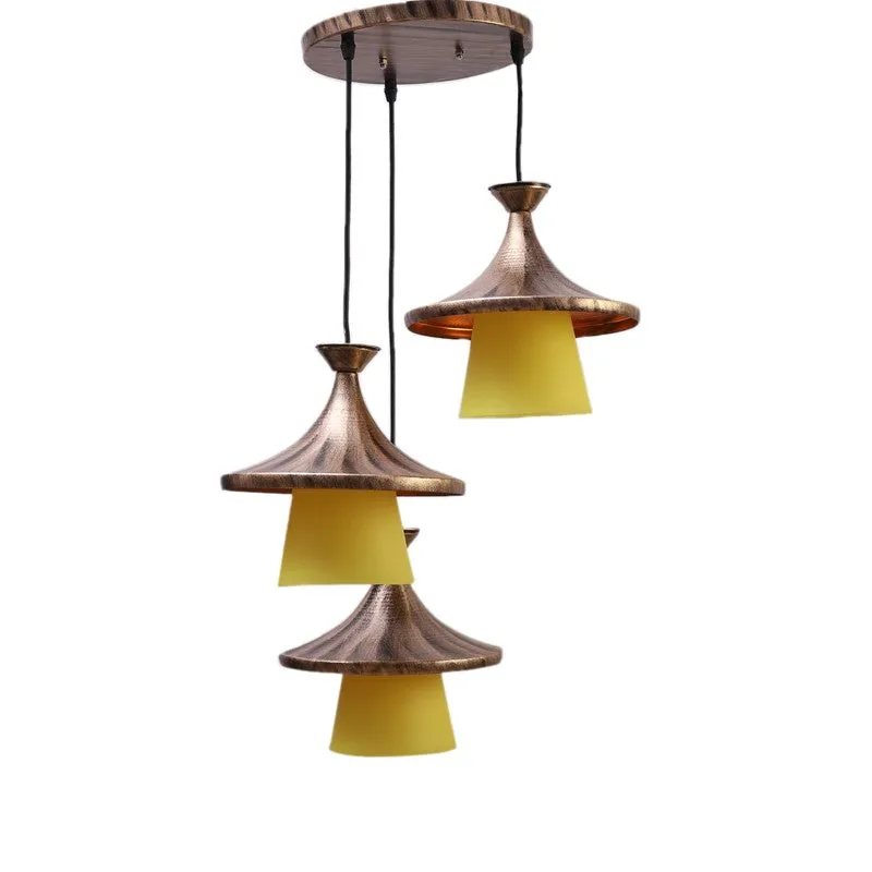 Sunlit PVC Ceiling Lamp - Yellow media 3