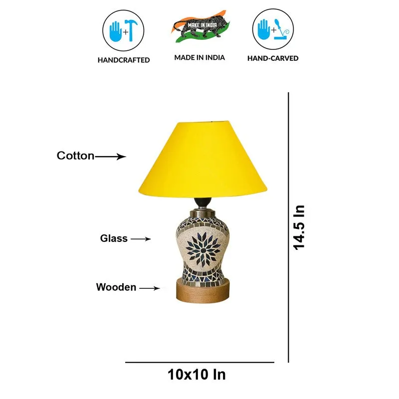 Lushon Wooden Table Lamp - Multicolor media 9