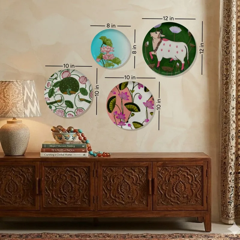 Garden Muse Metal Wall Plates - Set of Four media 11