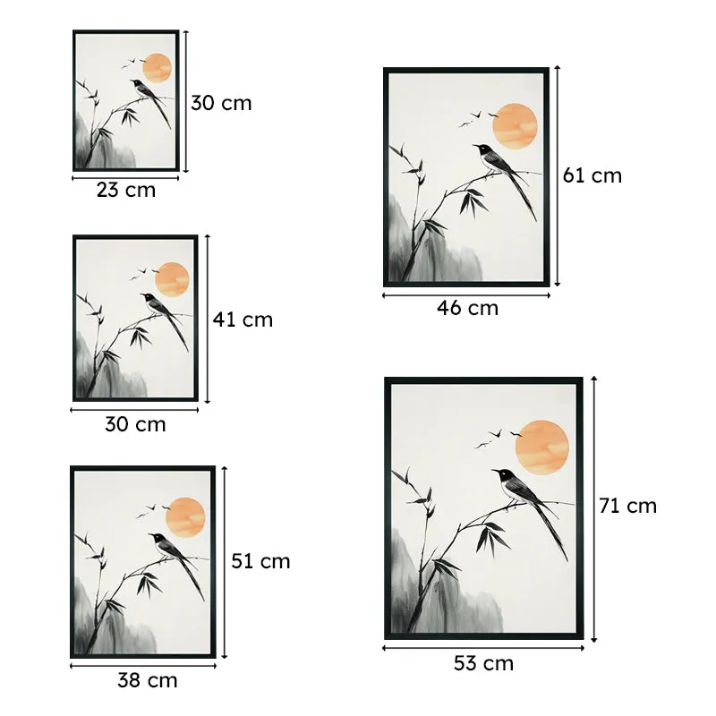 Song Of Sun Canvas Wall Art With Resin Frame media 9