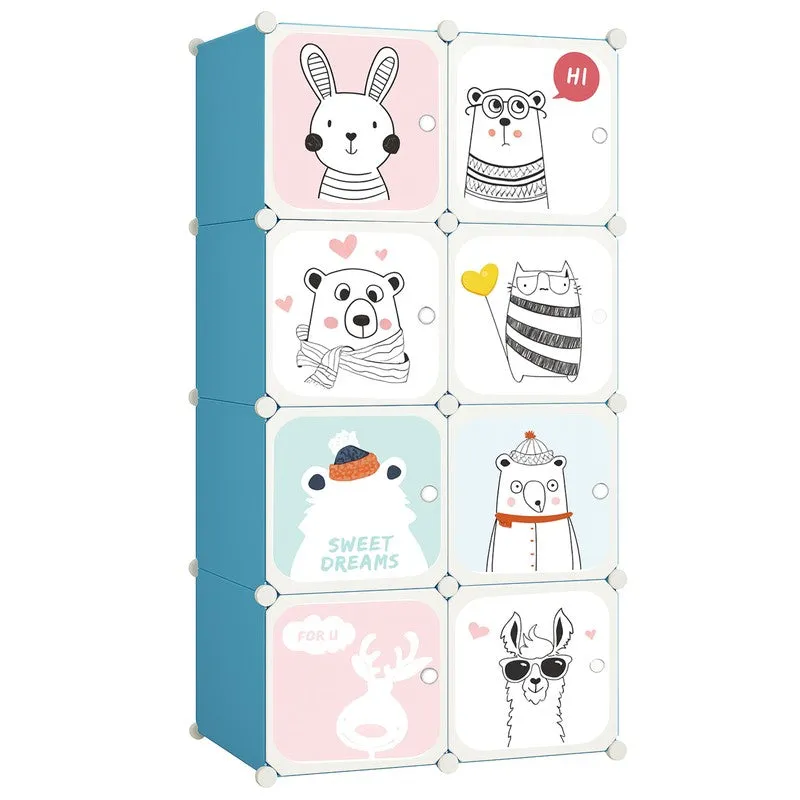 Rioware UrbanFold Storage Wardrobe Racks - Blue media 4