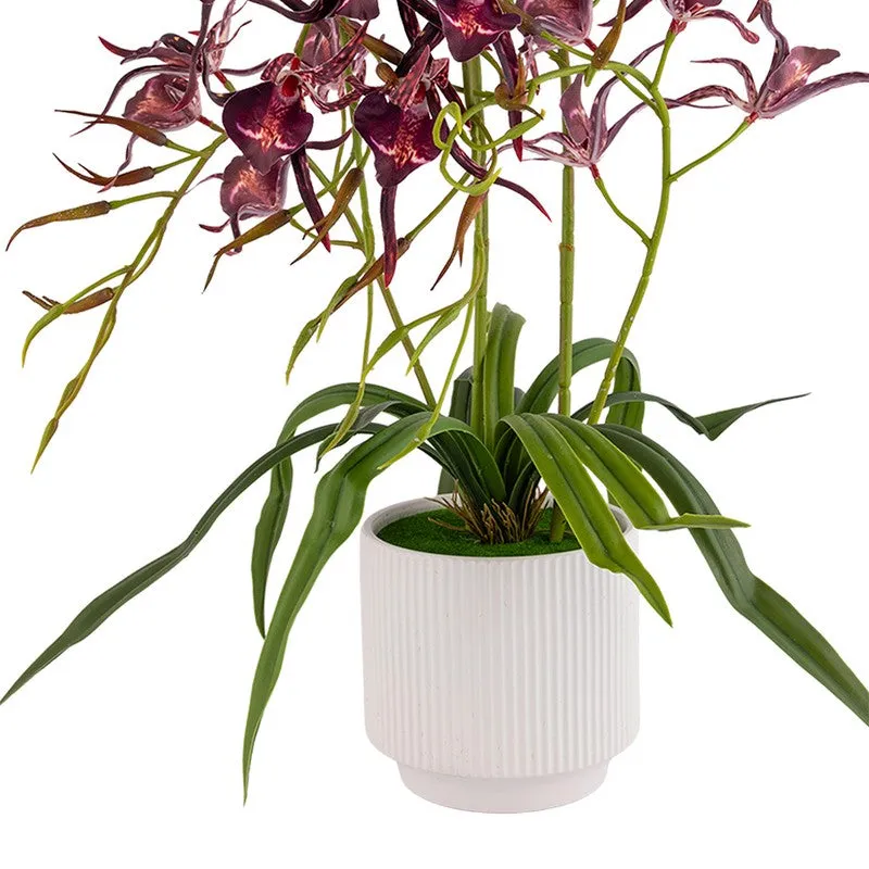 AarviDecor Wine Blossom Silk Artificial Plants media 7