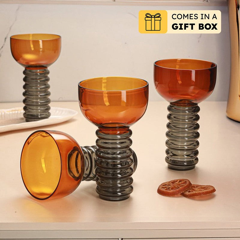 Fiorra Wine Glass(360 mL) - Set Of Four
