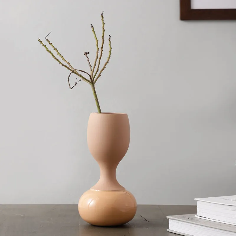 Blaise Enamel Vase - Peach media 1