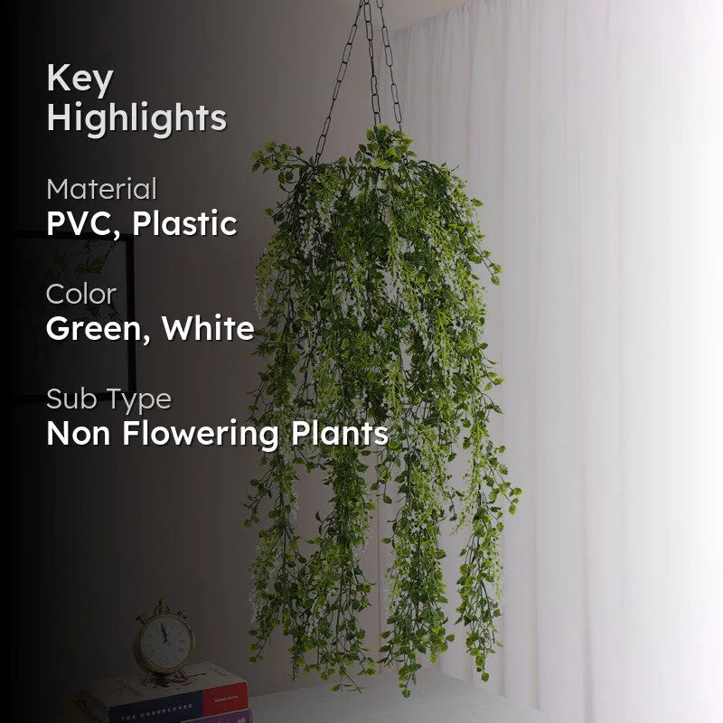 Verdhang III Artificial Hanging Vine - 2.7 Feet media 2