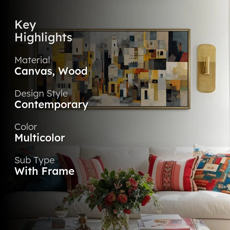 Housoria Canvas Wall Painting With Frame media 2