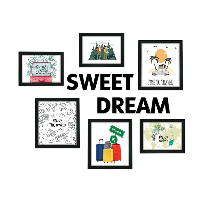 Frame of Forever "Sweet Dreams" Synthetic Photo Frame - Seven Piece Set media 3