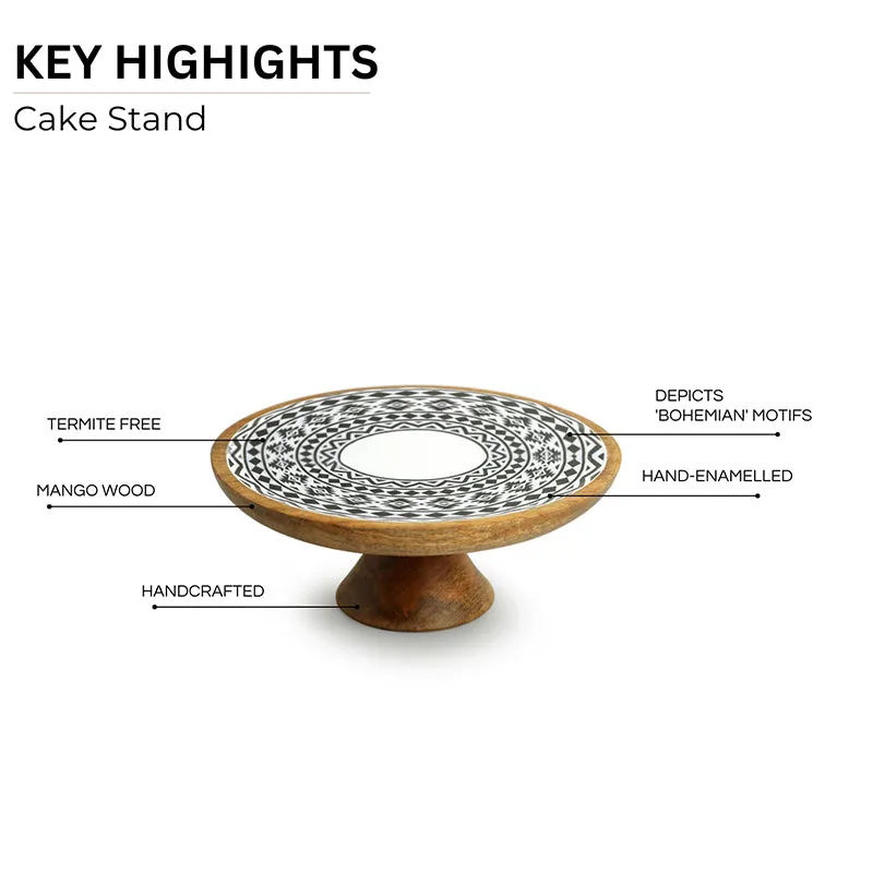Pankhuri Mango Wood Cake Stand media 4