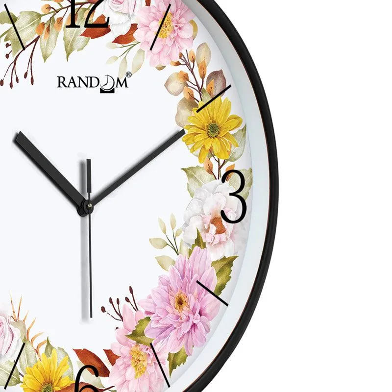 Luke Floral Wall Clock media 4