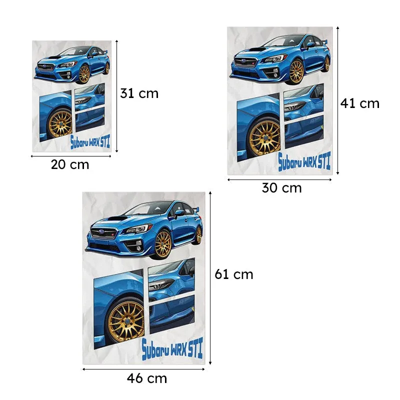 Aqua Racer Wall Poster media 10