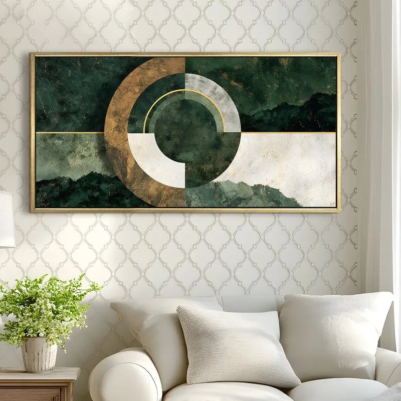 Verdant Orbit Canvas Wall Art media 4
