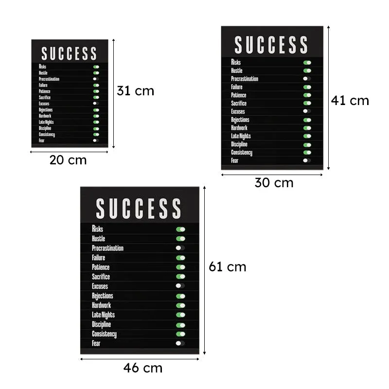 Point Of Success Wall Poster media 10