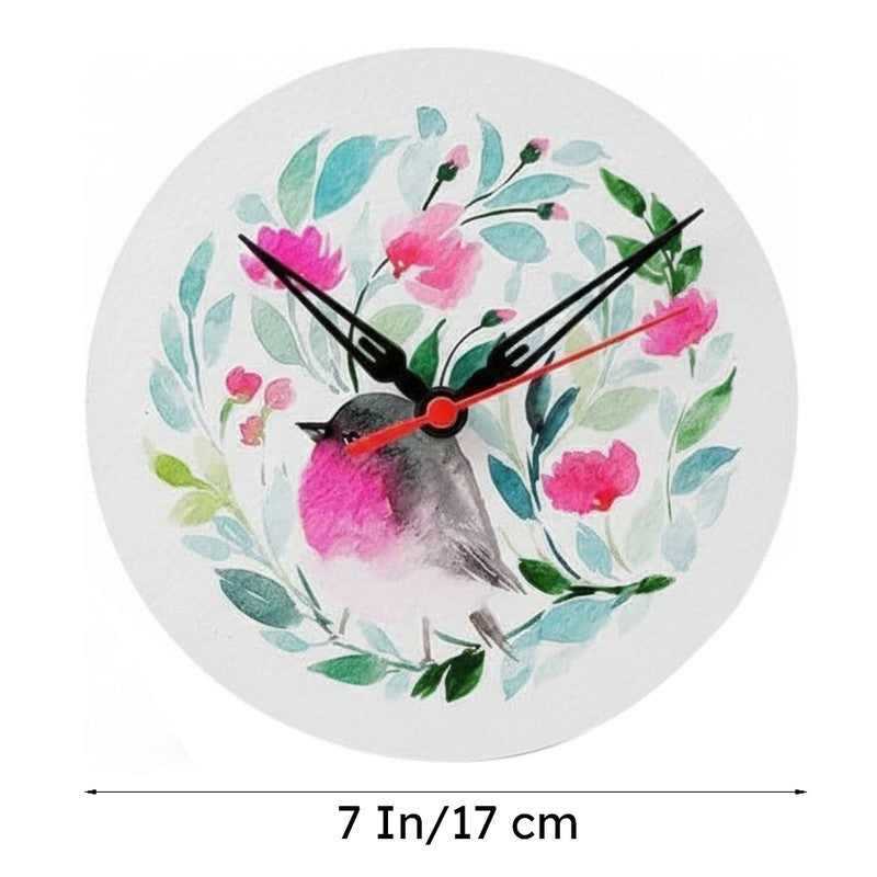 Garipa Flora Handpainted Table Clock media 8