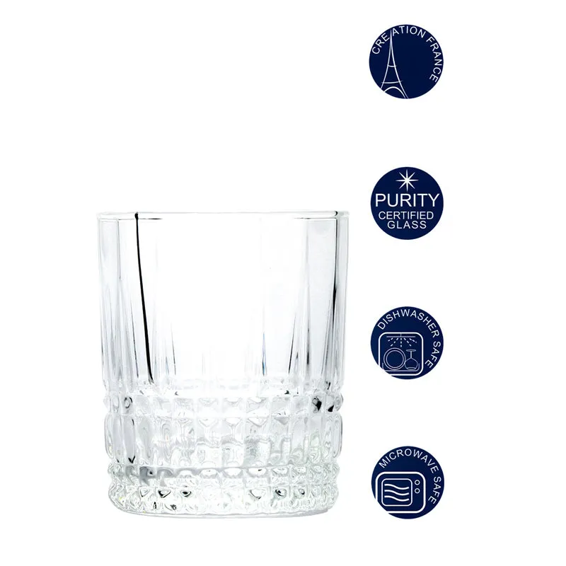Luminarc Elyees Whiskey Glass (300 mL) - Set Of Six media 5