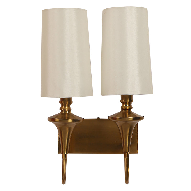 Linera Cotton Wall Lamp With Iron Base media 6