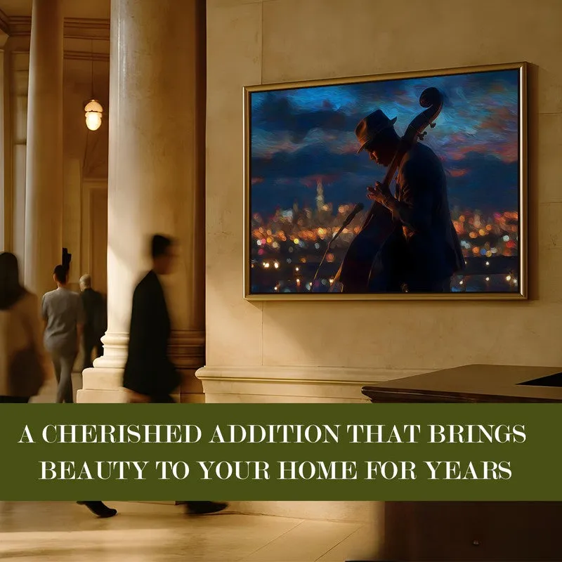 City Serenade Canvas Wall Painting With Frame media 7