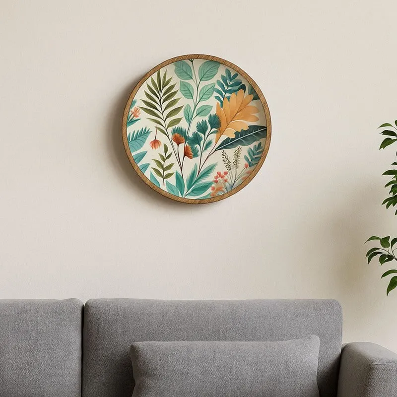 Tropical Art Wall Plate with Stand media 4