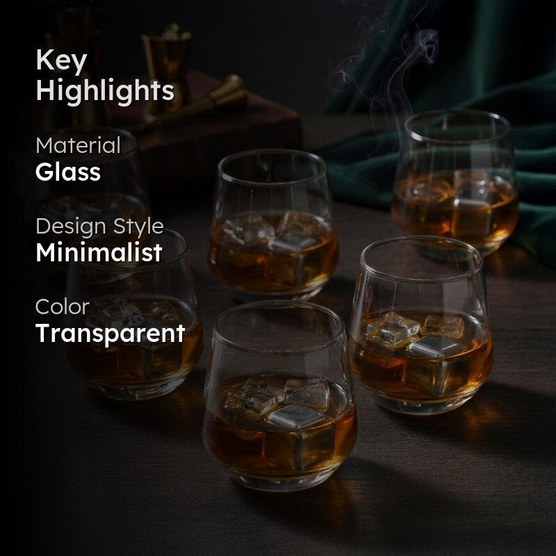 Clara Old Fashioned Glasses (370 ML Each) - Set of Six image 2