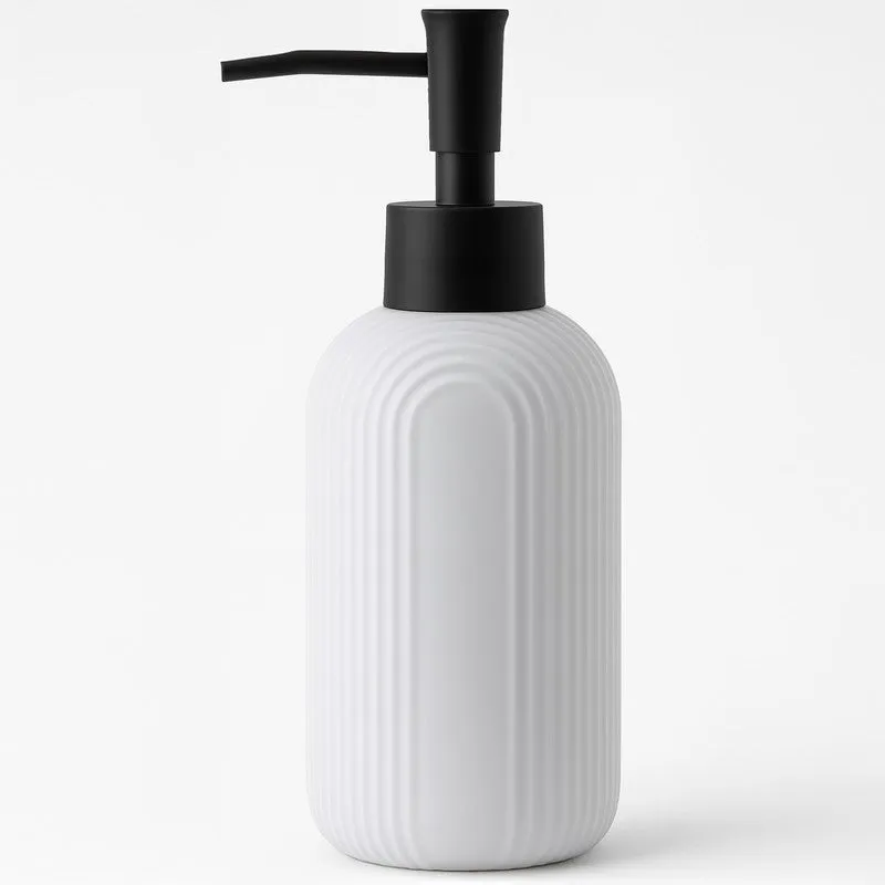 Rioware CalmCurve Liquid Soap Dispenser (300 ML) - White media 3