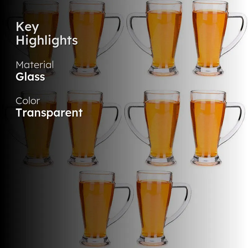 Rodia Beer Mug (250 ML) - Set Of Ten media 2