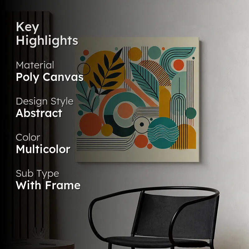 Geometric In Nature Wall Painting media 2