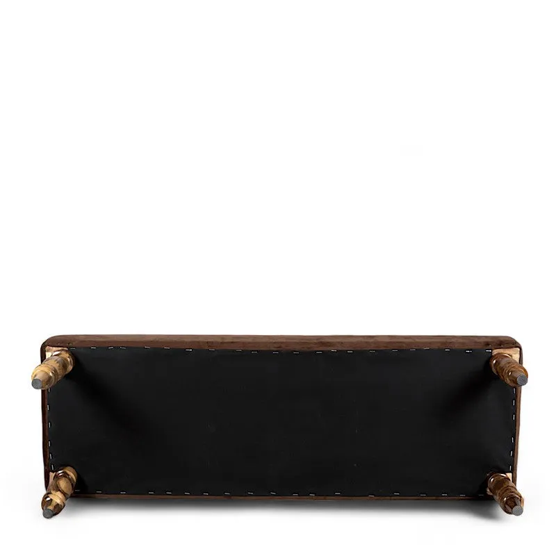 Aviro Sheesham Wooden Bench - Brown media 6