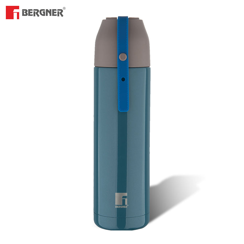 Bergner Oryn Double Walled Hot & Cold Flask (Blue) - 500 mL media 3