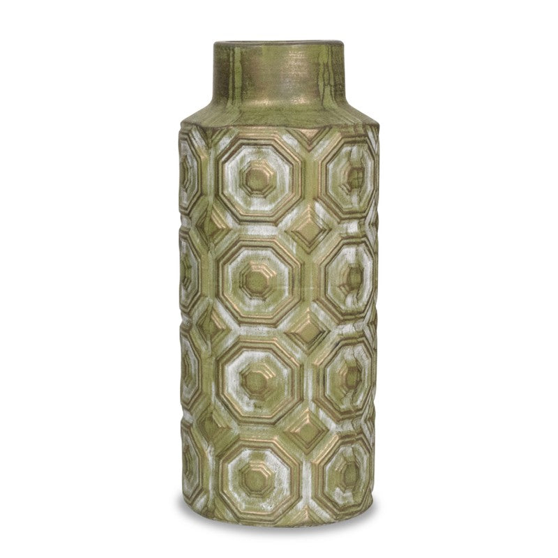 Fluid Veil Ceramic Vase - Large media 5