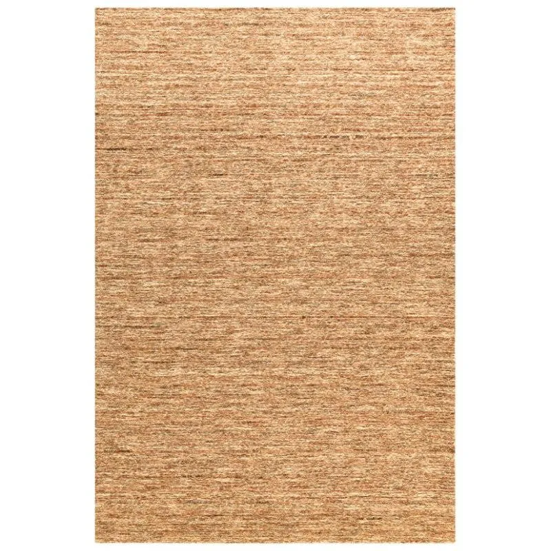 Leyla Hand Woven Wool Rug - Rust media 1