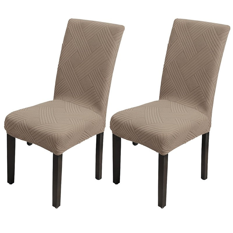 Rivexa Softs Chair Cover (Beige) - Set Of Two media 3