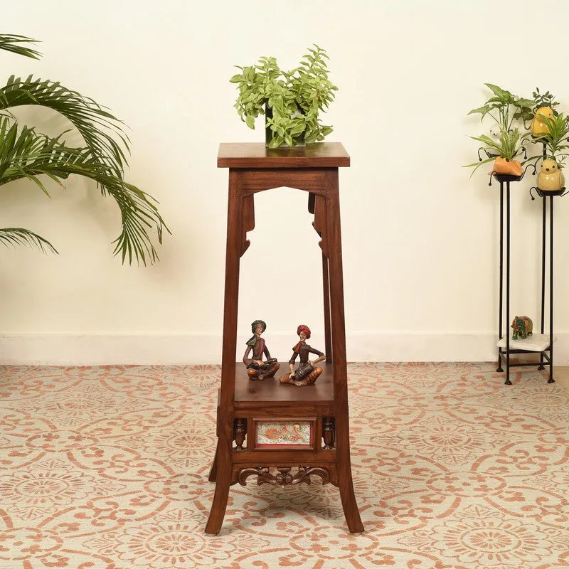 Sphinx II Teak Wood Side Table media 3