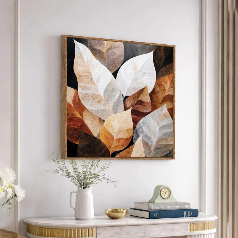 Wild Foliage Canvas Wall Art With Frame media 5