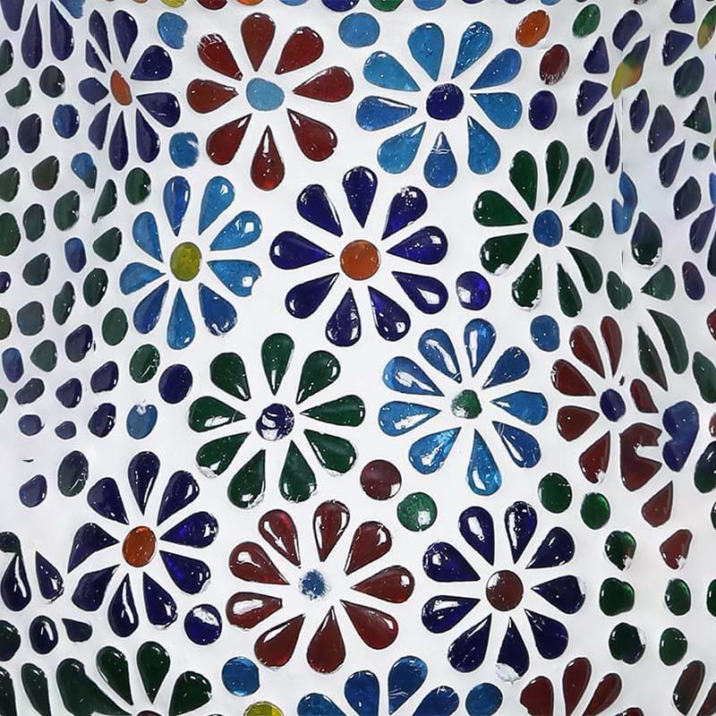 Petalled Up Glass & Metal Wall Lamp media 6
