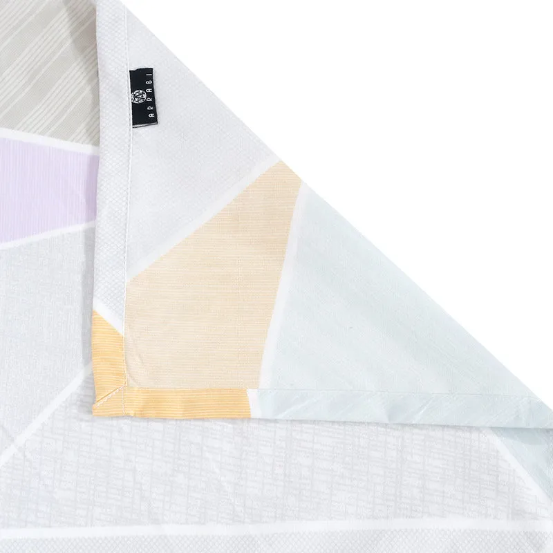 Pastel Prism Geometric Bedsheet - 130 GSM media 6