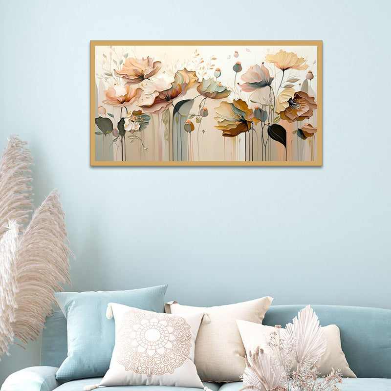 Eudora Flora Canvas Wall Painting