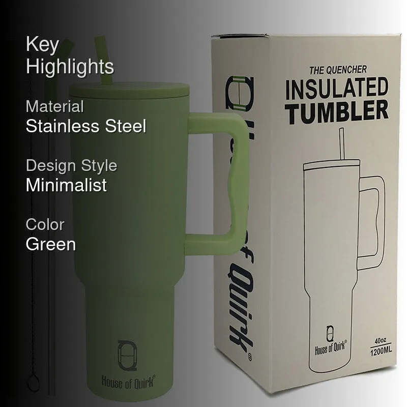 Hydra Boost Stainless Steel Tumbler (1200 ML) - Green media 2