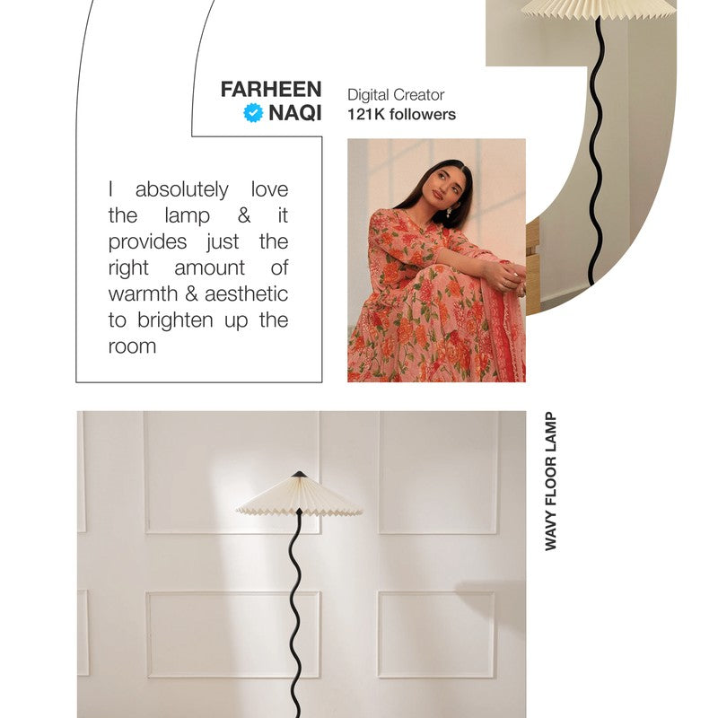 Fig Living Wavy Floor Lamp image 8