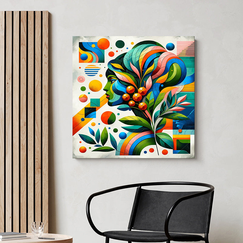 Nature Abstract Wall Painting