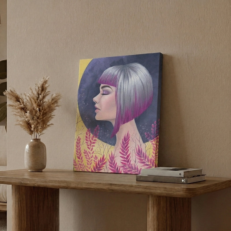 Lady Lemore Canvas Wall Painting