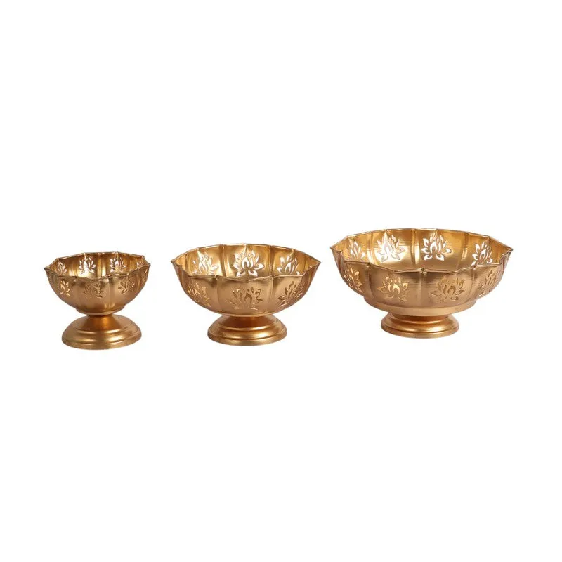Divine Fragrance Urli - Set Of Three media 3