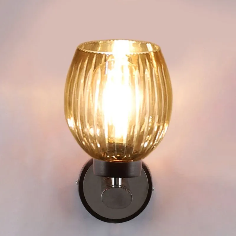 Clear Shine Glass Wall Lamp media 4