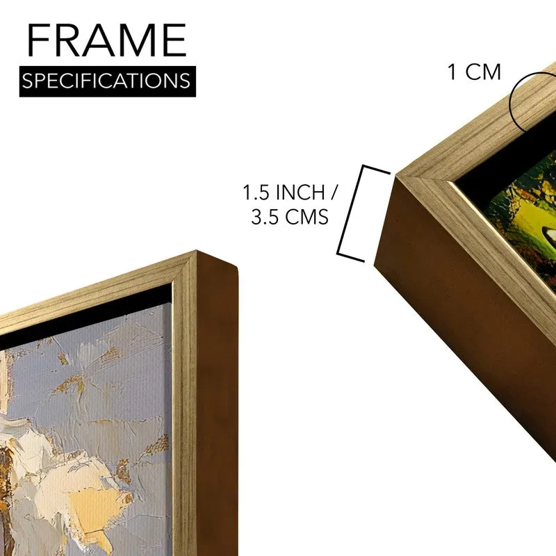 Midday Solitude Canvas Wall Painting With Frame media 8