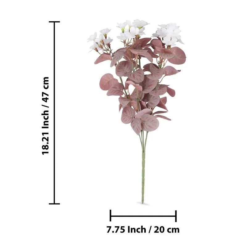 Lineflora Hydrangea Artificial Flower(Green) - Set Of Two media 7