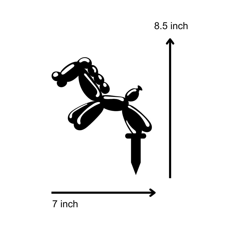 Balloon Bounce Garden Stake - Set Of Three media 5