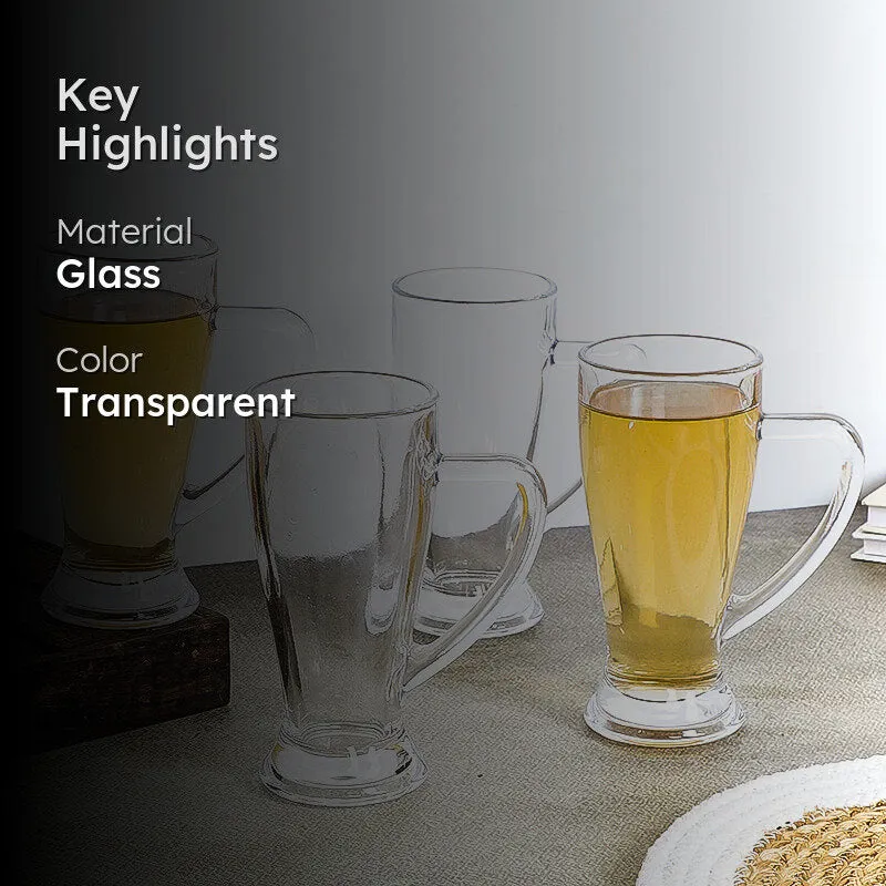 Rodia Beer Mug (250 ML) - Set Of Four media 2