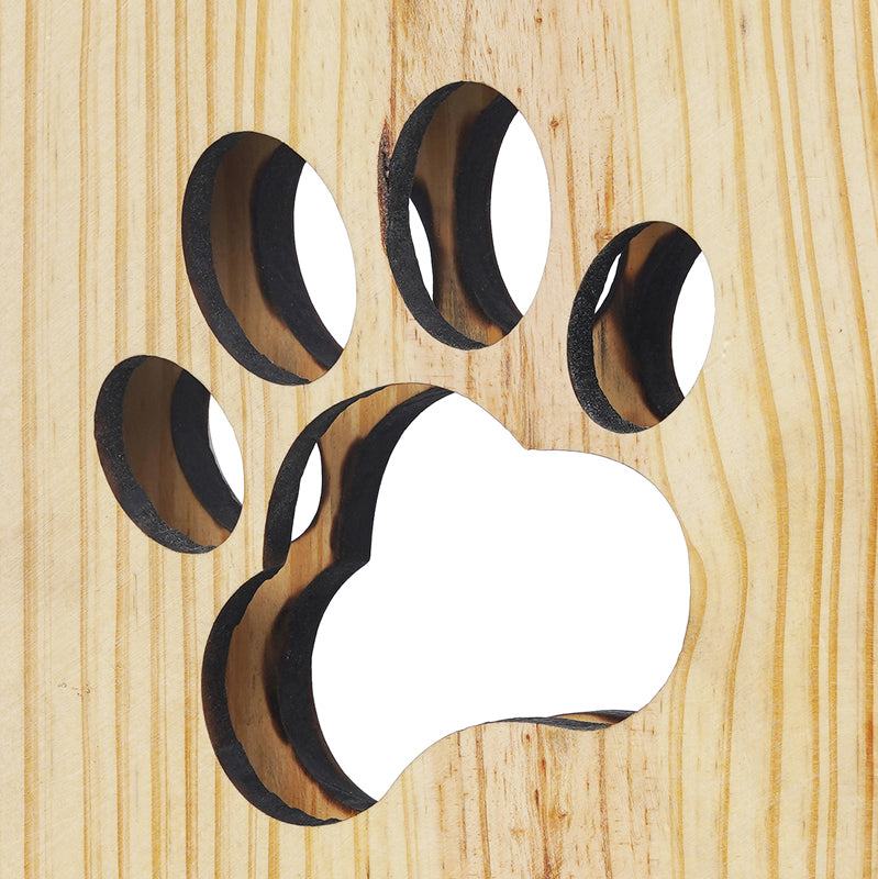 Pawsome LED Wooden Table Lamp - Brown media 4